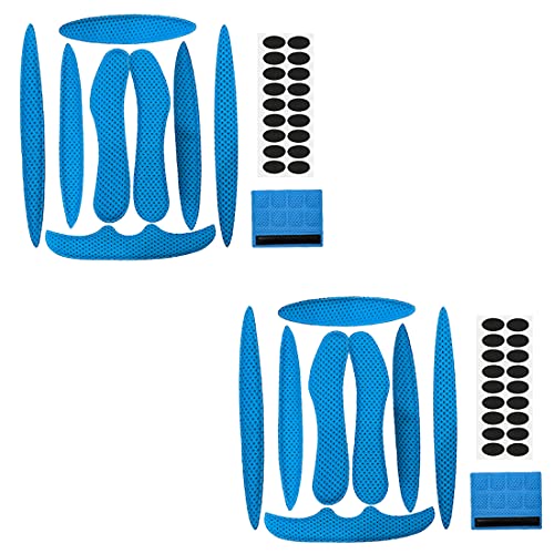 Almofadas de Espuma para Capacete YXHZVON 2 Conjuntos Yxhome - Peças e acessórios para capacete de bicicleta - almofada, espuma, capacete, conjunto