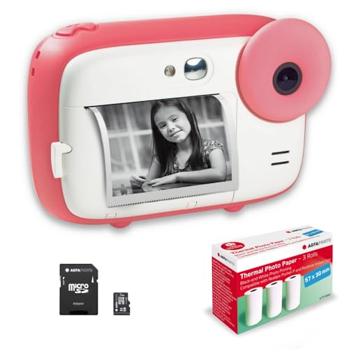 Máquina Fotográfica Instantânea AGFA PHOTO Realikids AGFA PHOTO - Câmeras digitais - flash, bateria recarregável, microsd, vídeo hd