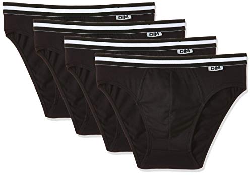 Calções para Homem DIM ECO Slip 3+1 Preto para Fitness (S) Dim - Roupa interior - fitness, elastano, preto, s