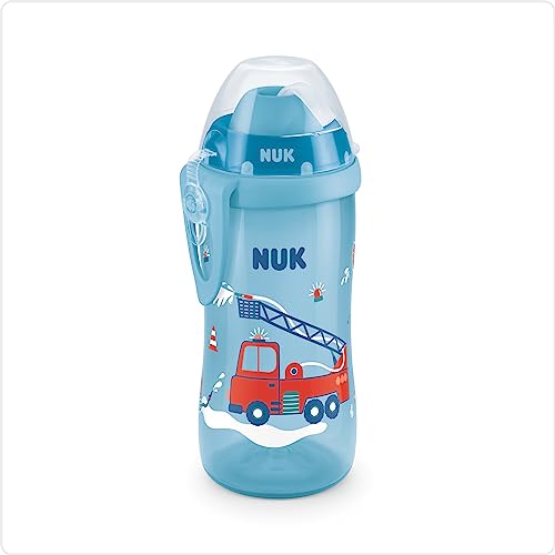 Garrafa NUK First Choice Flexi Cup 300ml Azul MAPA GMBH - Garrafas de engarrafamento - 300ml, azul, flexível, sem derrames