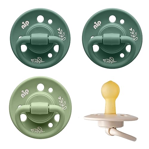 Chupeta NIP GREEN BABY Ecológica (4 Unidades) nip - Cuidados com a higiene oral - ecológica, 4 unidades