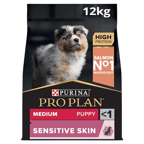 Ração para Cães PURINA PRO PLAN (12 Kg - Seca - Porte Médio - Adulto - Sabor: Salmão) PURINA - Ração para cães - salmão, seca, porta médio, adulto