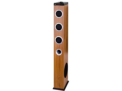 Trevi Xt 10A8 Bt Soundtower Coluna Sound Tower Preto Castanho Trevi - Alto-falantes - sound tower, coluna, preto castanho