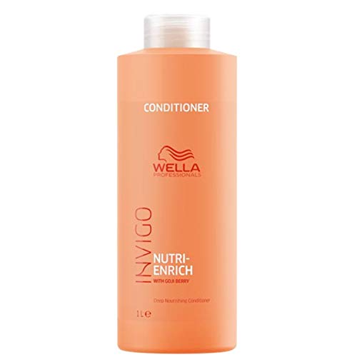 Condicionador WELLA Invigo Nutri Enrich 1000ml Wella - Shampoo & condicionador - hidratação, nutrientes, cabelo seco, complexo nutri