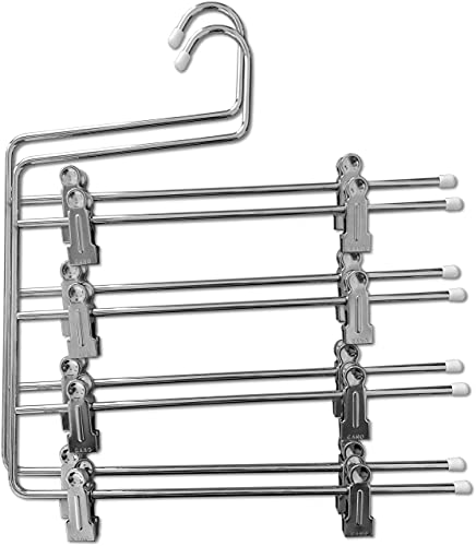Cesto de roupa com 2 pernas em cromo e inox, 33 cm Cano - Acessórios de vestuário - perchas, inox, cromo, 33 cm