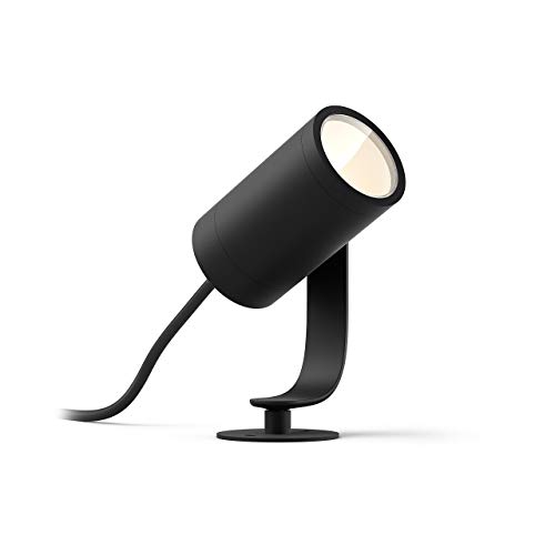 Candeeiro Exterior PHILIPS HUE Lily Preto Philips - Refletores e holofotes - exterior, philips hue, lily, preto