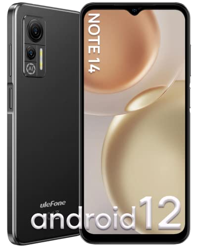 Smartphone ULEFONE Note 14 (6.52'' - 7 GB - 16 GB - Preto) Ulefone - Telemóveis - 6.52 polegadas, android 12.0, 7 GB RAM, 16 GB flash