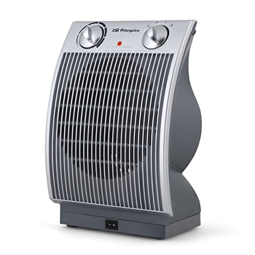 Ventoinha de Chão ORBEGOZO Fh6035 (2200 W - Diâmetro 40 cm) Orbegozo - Aquecedores portáteis - 2200 W, diâmetro 40 cm, termostato regulável, oscilante