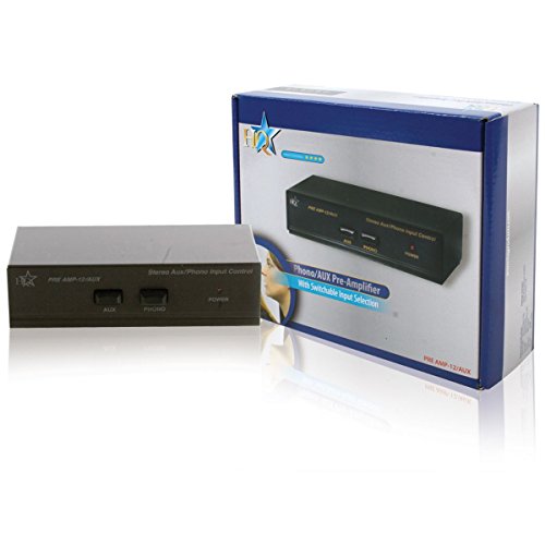 Amplificador de Áudio Hq Amp-12/Aux 12W Preto HQ - Componentes de áudio - 12 w, preto, amplificador
