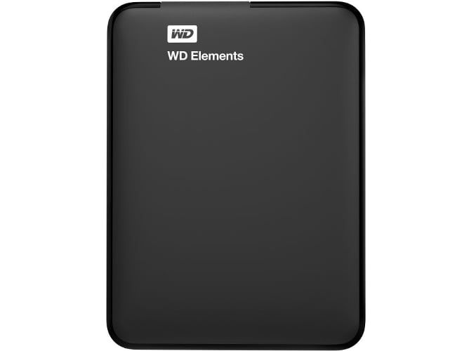 Disco HDD externo WESTERN DIGITAL Elements (2 TB - USB 3.1) Western Digital - Discos rígidos - 2000 GB, USB 3.1, 500 MB/s, Windows 10