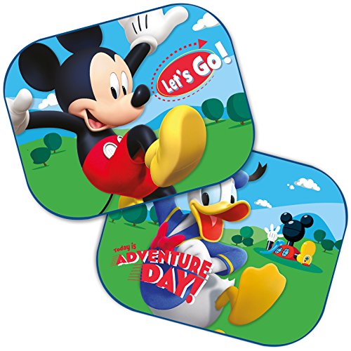 Guarda-Sol DISNEY Mickey Mouse (Azul - Poliéster) Disney - Acessórios interiores de veículos a motor - poliéster, 35x44cm, resistente ao vento, fácil de instalar