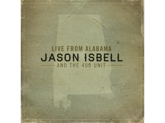 Vinil LP Jason Isbell & The 400 Unit - Live from Alabama (180 Gram) Lightning Rod Records - Música e gravações de som - vinil, LP, jason isbell, 400 unit, live from alabama, 180 gram