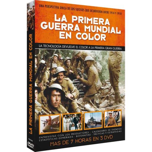 Blu-Ray El Primer Mundo de la Primera Guerra Mundial (Edição em Espanhol) DVD - Dvds e vídeos - blu-ray, primero mundo, guerra mundial, edição espanhola