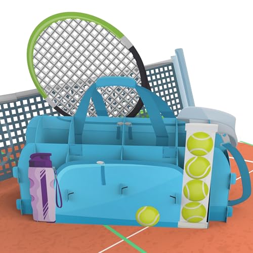 Mokio Pop Up Card Tennis (Idade Mínima Recomendada: 4 anos) MOKIO - Cartões de cumprimentos e de nota - pop up, tennis, 4 anos, surpresa 3d