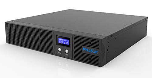 Ups PHASAK Pura Interactive Line Interactive 2160VA/1400W Phasak - Ups - 2160VA, 1400W, sobretensões, aviso de ahorro