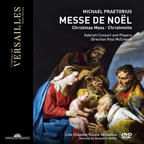 DVD M. Praetorius - The Christmas Mass (1 CDs) Chateau De Versailles Spectacles - Dvds e vídeos - dvd, m. praetorius, missa natalícia