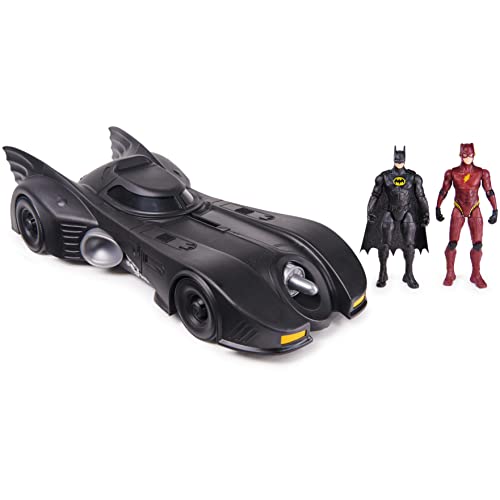 Figura de Ação BATMAN Batmóvel Flash (Idade Mínima Recomendada: 3 anos) Batman - Bonecos de ação e brinquedo - Batman, flash, mobilidade, 3 anos