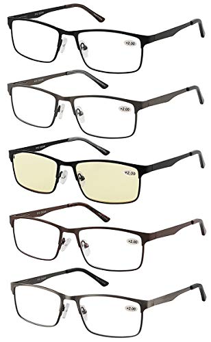 Óculos de Leitura AMCEDAR 5-Pack (Tamanho Único) Eyecedar - Óculos de grau - óculos, leitura, pack, tamanho único