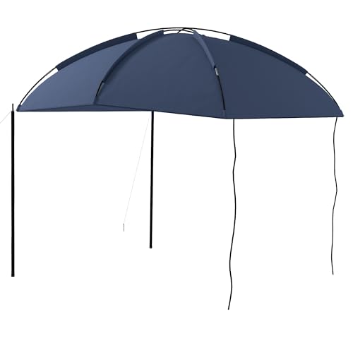 Toldo para Carro Outsunny | 290 x 278 x 230-260 cm - Preto SPANISH AOSOM - Toldos - 290 x 278 x 230-260 cm, preto