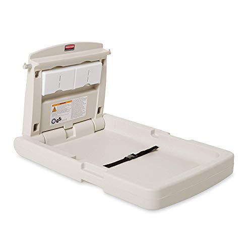 Mesa de Trocas para Fraldas RUBBERMAID 7819-88 Rubbermaid Commercial Products - Mesas de troca - prateado, polipropileno, fraldas