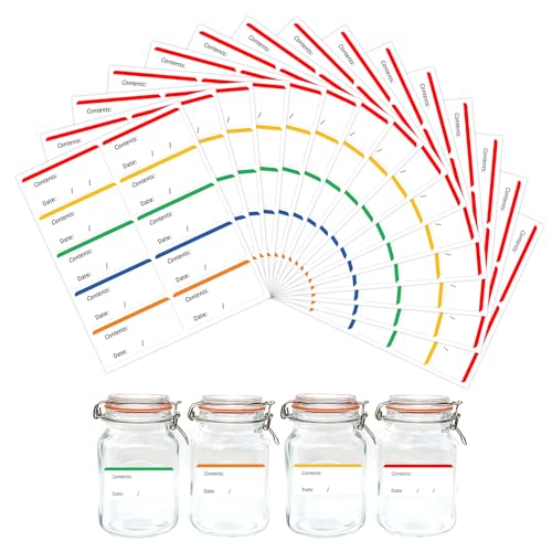 Etiqueta para Comida MAXQUU 150 Peças de Etiquetas para Refrigerador MAXQUU - Etiquetas de alimentos e bebidas - 150 peças, refrigerador