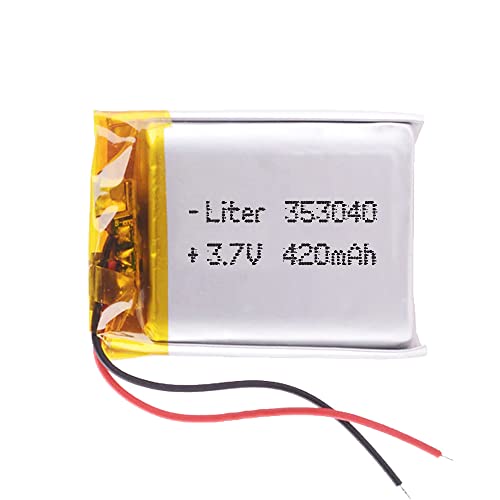 Bateria Lipo 4,2V 420Mah 1S 5C Liter Energy Battery Liter Energy Battery - Baterias - lítio polímero, 420 mAh, 42v, 1S