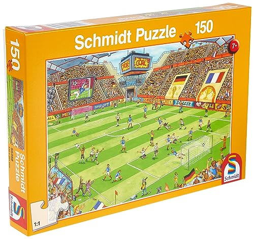 Puzzle SCHMIDT SPIELE Futebol (Idade Mínima: 4) Schmidt Spiele - Quebra-cabeças - puzzle, madeira, futebol, porta-retratos, anti-estática