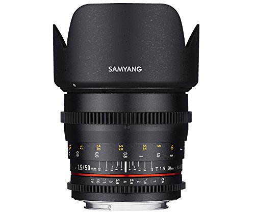 Objetiva Samyang 50mm F1.5 AS UMC para Sony E Samyang - Lentes de câmera de vídeo - 50mm, f1.5, manual, baixa luz
