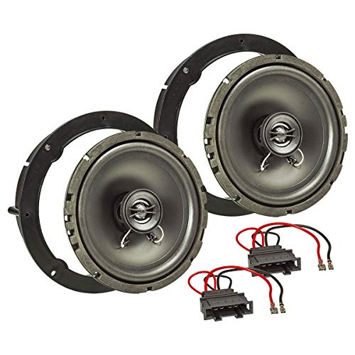 Tomzz Audio 4057-006 conjunto de colunas auto-rádio tomzz Audio - Alto-falantes de veículos automotivos - auto-rádio, 2 colunas, 50W, preto