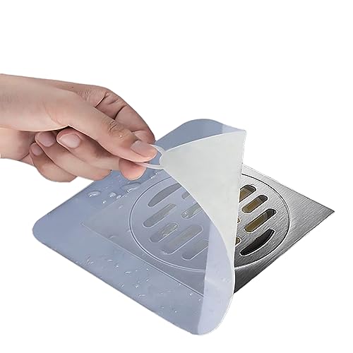 Tampa de Dreno para Casa de Banho SQYJWD SQYJWD-001 - Tampas e peneiras de drenagem - plástico, tampa de drenagem, branco