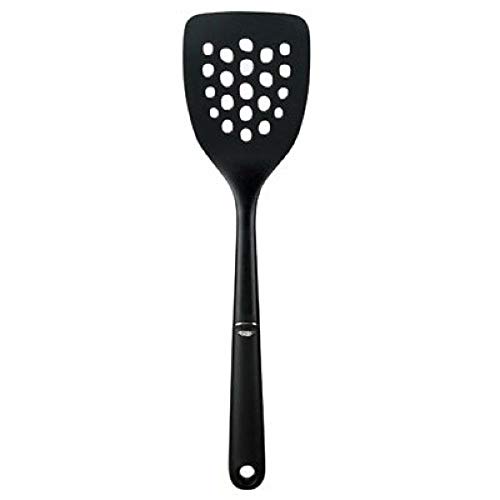 Espátula de Cozinha OXO Good Grips 11.5cm Oxo - Espátulas - nylon, preto-verde, 11.5 cm