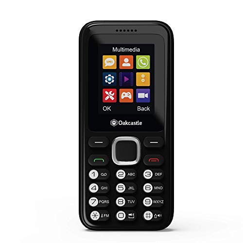 Telemóvel OAKCASTLE F100 (2.4'' - 3G - Preto) Majority - Telemóveis - android, 3g, tft lcd, câmera