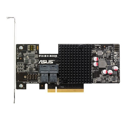 Controlador RAID ASUS PIKE II 3008-8i (SAS - SATA) ASUS - Placas e adaptadores de interface de computador - sas, sata, HDD, raid 0-7