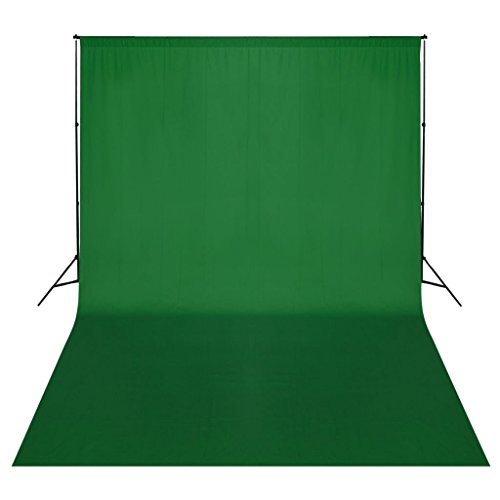 Kit de Fundo e Ecrã de Vidro com Chave Cromática VIDEAXL vidaXL - Fundos de estúdio - fundo, ecrã, vidro, chave cromática