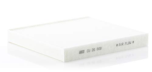 Filtro de Ar Condicionado MANN FILTER CU 26 009 MANN FILTER - Aquecimento, ventilação e ar condicionado - ar condicionado, desinfecta, asma, alergias