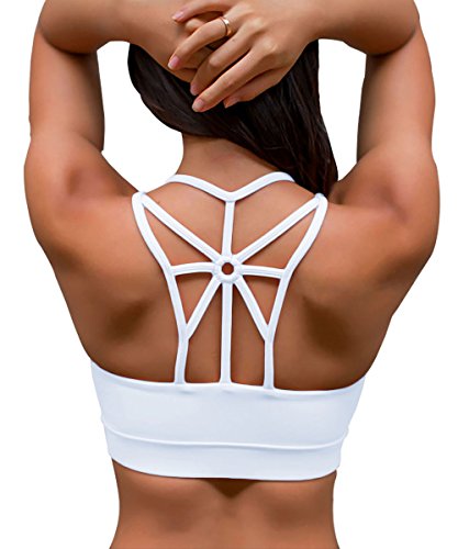Apoio de Pernas para Mulheres YIANNA Alta Impacto Branco (M) YIANNA - Sutiãs - apoio pernas, mulheres, alta impacto, branco