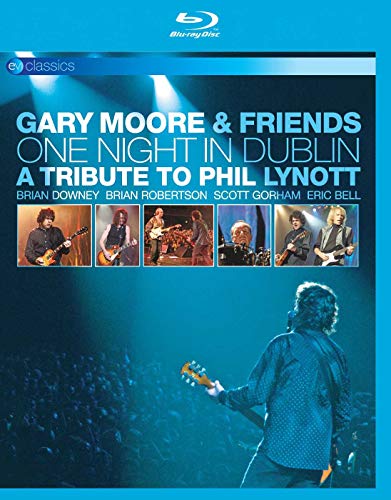 Blu-Ray Gary Moore And Friends: One Night In Dublin - A Tribute To... (Edição em Espanhol) Eagle Rock - Dvds e vídeos - blu-ray, gary moore, amigos, one night in dublin, tributo