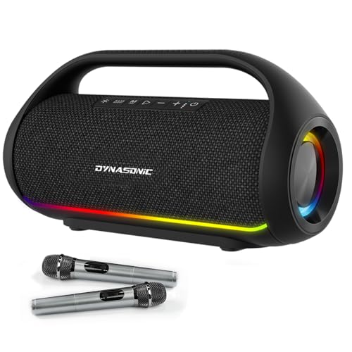 Coluna Portátil DYNASONIC S90 (Preto - 20 W) Dynasonic - Alto-falantes - 20 w, bluetooth, bateria recarregável, design moderno
