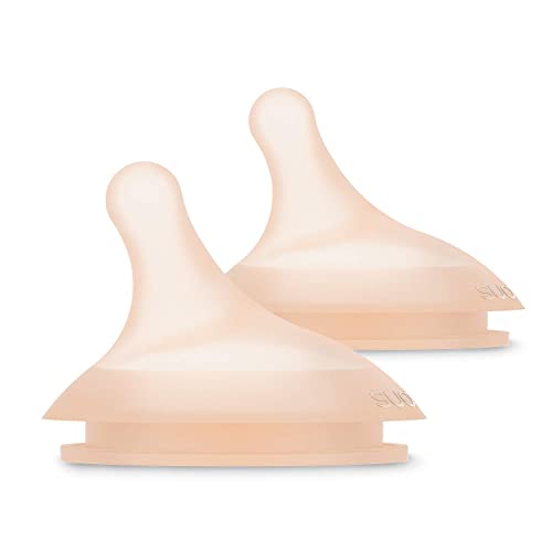Tetina SUAVINEX Zero Zero (2 un) - 0 Meses Suavinex - Roupa - tetina, ultra macia, silicone, saco anti-cólico, fluxo adaptável