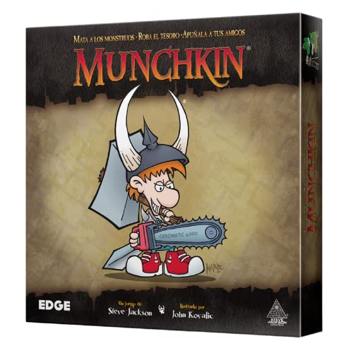 Jogo de cartas EDGESTUDIO Munchkin (10 anos) Edge Entertainment - Jogos - cartas, 10 anos, munchkin, monstros
