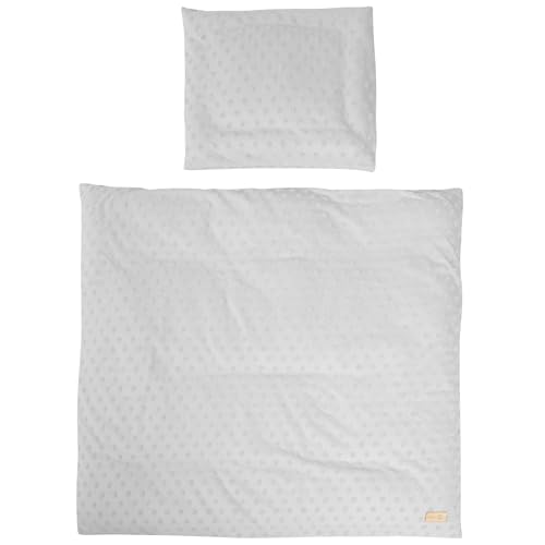 Roupa de Cama ROBA 2 Peças (Algodão - Cinza) roba - Roupa de cama e cama - algodão, cinza, confortável, 40x35cm