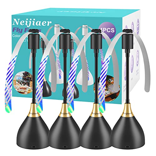 Ventoinha de Mesa NEIJIACOM 4Pcs Ventilador Repelente de Mosquitos Neijiaer - Controle de pragas - ventoinha, mesa, repelente, mosquitos