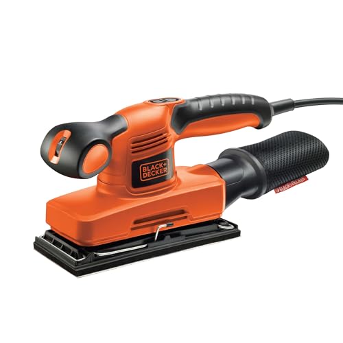 Lixadora BLACK & DECKER KA320EKA (1100 W - 24000 rpm) BLACK + DECKER - Lixadeiras - 1100 W, 24000 rpm, preto-verde
