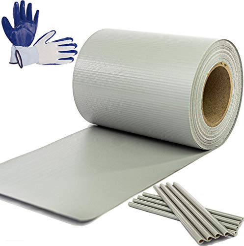 Conjunto de Cortina e Fixadores para Jardinagem 70 M X 0,19 M com 50 Fixadores GRAY CLEAR smartpeas - Acessórios para cercas e portões - conjunto, cortina, fixadores, jardinagem, 70m, gray clear