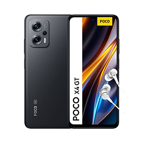 Smartphone POCO X4 GT 5G (6.6'' - 8 GB - 256 GB - Preto) Xiaomi - Telemóveis - 5g, 6.6 polegadas, 8 GB RAM, 256 GB armazenamento