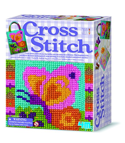 Kit de artesanato para crianças 4M 004M2749 | Verde 4M - Materiais de arte e artesanato - artesanato, crianças, folhas de tecido, fios coloridos