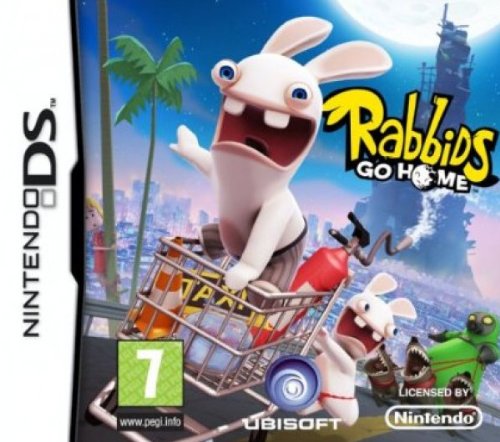 Jogo Nintendo 3DS Rabbids: Mi Casa + Figuras UBI Soft - Software de jogos de vídeo - nintendo 3ds, rabbids, plataformas, aventura