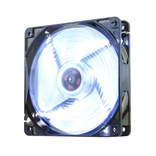 Ventoinha Nox Nxcfan120Lw Caixa de Computador Ventoinha 12 Cm Preto Branco NOX - Peças de refrigeração de sistema de computador - 1,2 cm, 1200 rpm, 40.5 m³/h, 19 db