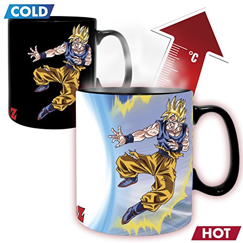 Caneca de Viagem Dragon Ball Super Goku vs Buu 460 Ml ABYstyle - Eletrodomésticos - caneca, viagem, dragon ball super, goku vs buu, 460 ml