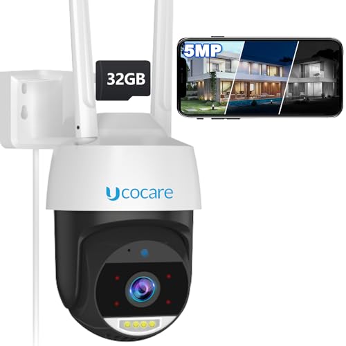 Câmara de segurança IP UCOCARE UCO-IPCAM-WIFI-BLACK | Branco (Domótica) UCOCARE - Câmeras de vigilância - câmera, segurança, ip, wifi